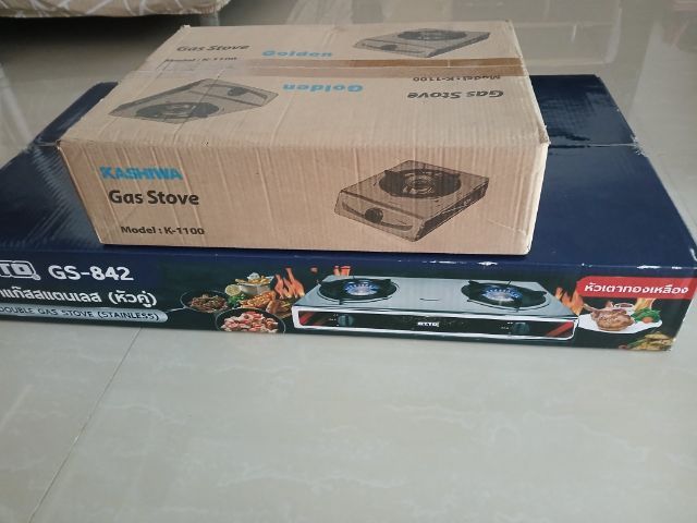 เตาแก๊สใหม่