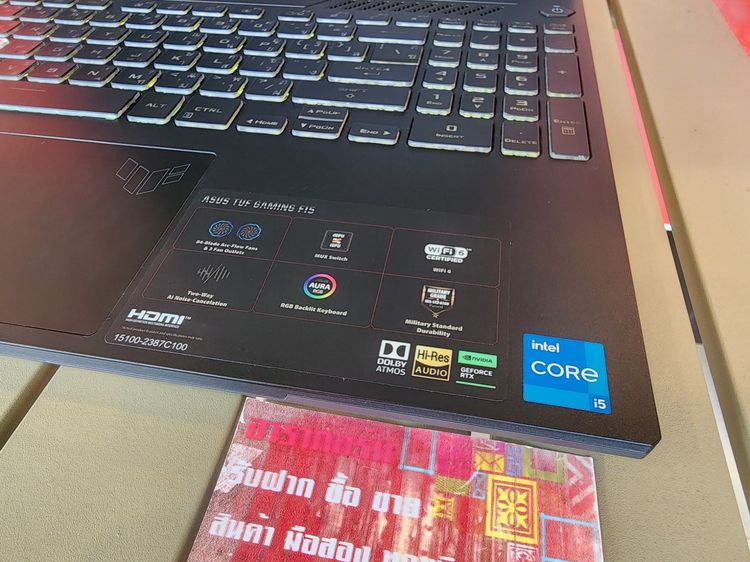 ASUS TUF GAMING F15 FX507ZC4-HN081W (MECHA GRAY) รูปที่ 2