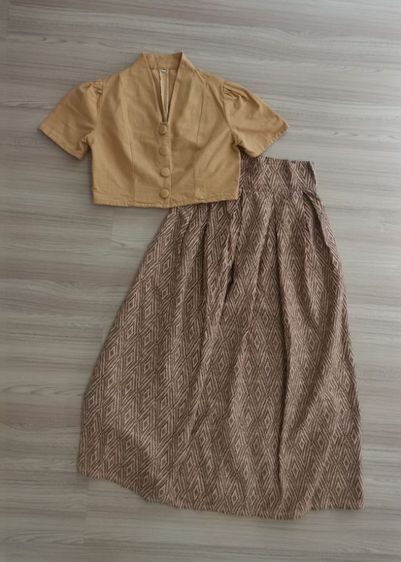 ชุดเซตผ้าไทยมือสอง