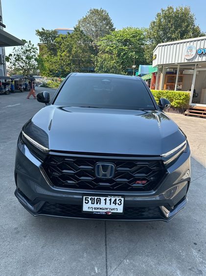 Honda CR-V 2023 2.0 eHEV RS 4WD Utility-car ปลั๊กอินไฮบริด (PHEV) เกียร์อัตโนมัติ เทา รูปที่ 4