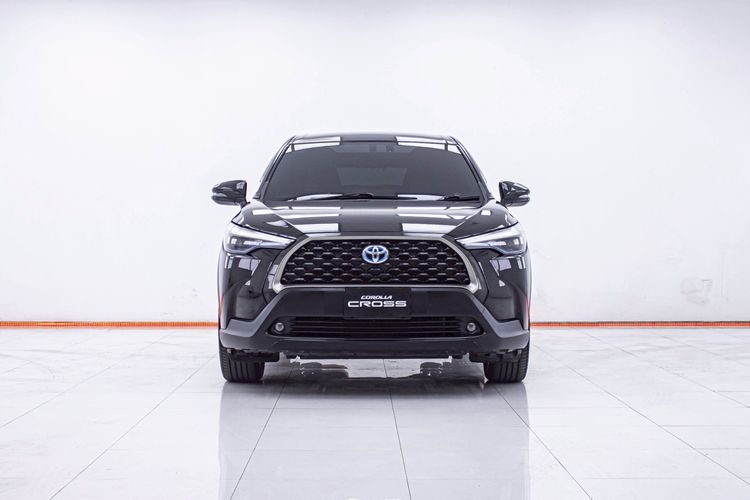Toyota Corolla Cross 2020 1.8 Hybrid Premium Utility-car ไฮบริด ไม่ติดแก๊ส เกียร์อัตโนมัติ ดำ รูปที่ 4