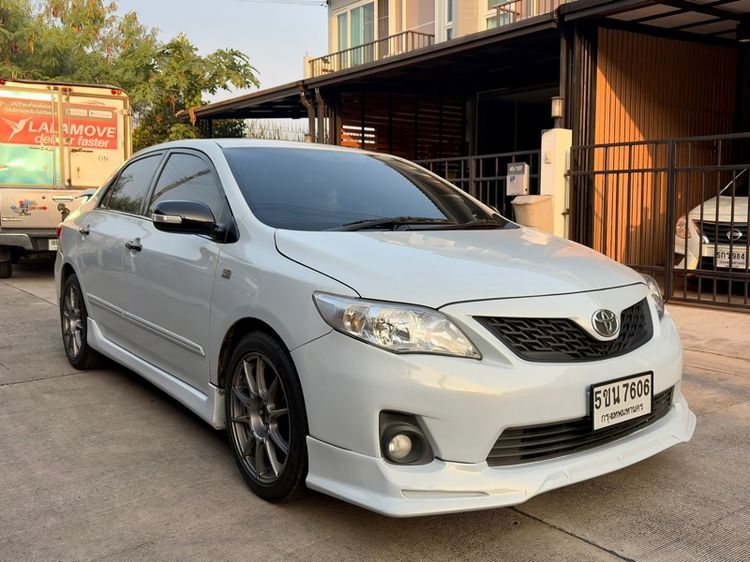 Toyota Altis 2012 1.6 G Sedan เบนซิน LPG เกียร์อัตโนมัติ ขาว