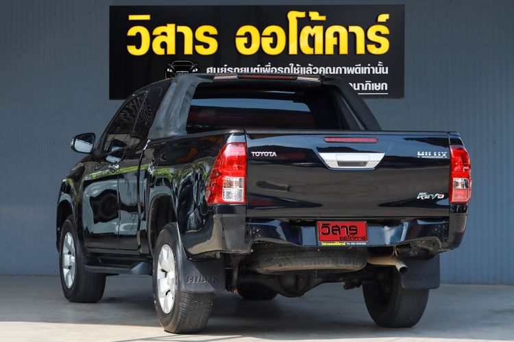 Toyota Hilux Revo 2016 2.4 J Plus Prerunner Pickup ดีเซล ไม่ติดแก๊ส เกียร์ธรรมดา ดำ รูปที่ 4