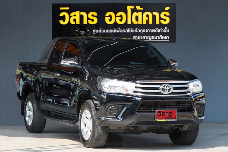 รถ Toyota Hilux Revo 2.4 J Plus Prerunner สี ดำ
