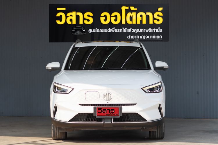 MG ZS 2022 EV Sedan ไฟฟ้า ไม่ติดแก๊ส เกียร์อัตโนมัติ ขาว รูปที่ 2