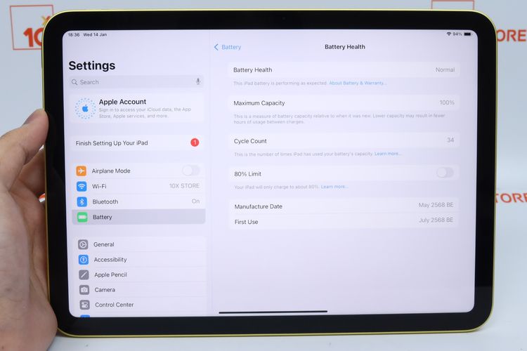 iPad Gen 11 128GB WiFi - ID26010127 รูปที่ 12
