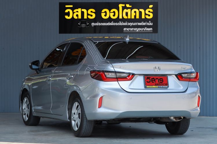 Honda City 2022 1.0 S Sedan เบนซิน ไม่ติดแก๊ส เกียร์อัตโนมัติ เทา รูปที่ 4