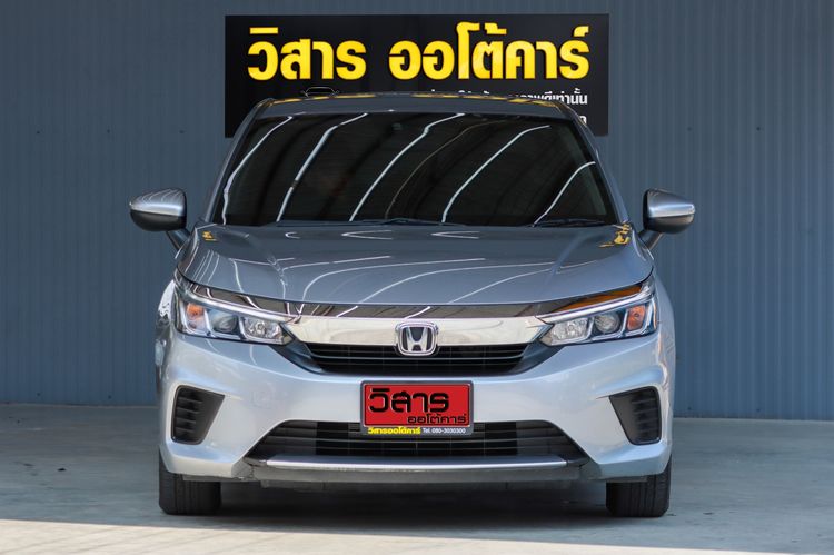 Honda City 2022 1.0 S Sedan เบนซิน ไม่ติดแก๊ส เกียร์อัตโนมัติ เทา รูปที่ 2