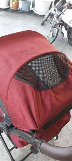 รถเข็นต้องหมาคะมือสองสภาพวย น้องหมาพันธ์เล็กสามารถนั่งได้ 2-3ตัว ได้เลยคะสนใจทัก ได้คะ สินค้ามือสองญี่ปุ่น รูปที่ 3