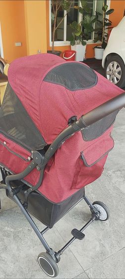 รถเข็นต้องหมาคะมือสองสภาพวย น้องหมาพันธ์เล็กสามารถนั่งได้ 2-3ตัว ได้เลยคะสนใจทัก ได้คะ สินค้ามือสองญี่ปุ่น รูปที่ 5