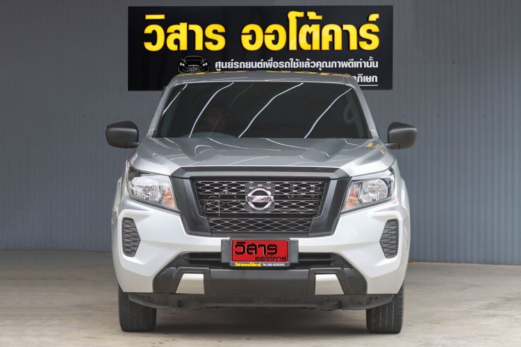 Nissan Navara 2021 2.5 SL Pickup ดีเซล ไม่ติดแก๊ส เกียร์ธรรมดา เทา รูปที่ 2