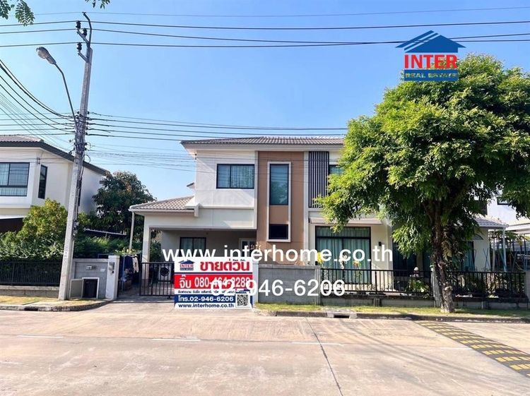 บ้านเดี่ยว 2 ชั้น 60.2 ตร.ว. หมู่บ้านคาซ่าวิลล์ วงแหวน-จตุโชติ ซอยวงศกร1 ถนนคู่ขนานกาญจนาภิเษก ถนนจตุโชติ เขตคลองสามวา กรุงเทพมหานคร