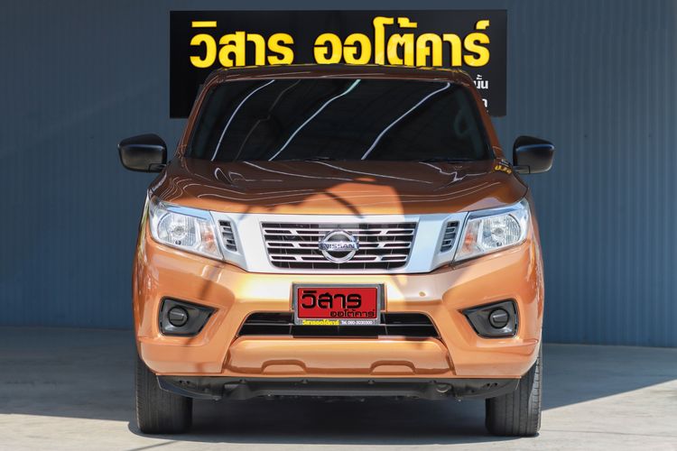 Nissan Navara 2019 2.5 S Pickup ดีเซล ไม่ติดแก๊ส เกียร์ธรรมดา ส้ม รูปที่ 2