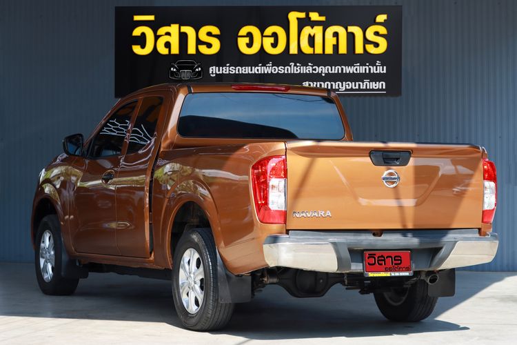 Nissan Navara 2019 2.5 S Pickup ดีเซล ไม่ติดแก๊ส เกียร์ธรรมดา ส้ม รูปที่ 4