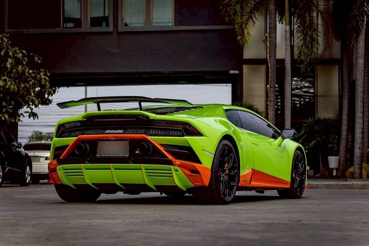 Lamborghini Huracan 2020 5.2 EVO 4WD เบนซิน เขียว รูปที่ 3