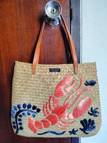 ไม่ระบุ น้ำตาล อื่นๆ กระเป๋าสาน kate spade แท้ 