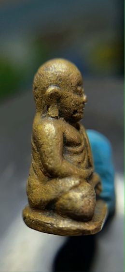 รูปหล่อหลวงพ่อเงินเนื้อเก่า ทองเหลืองแก่ๆ รูปที่ 2