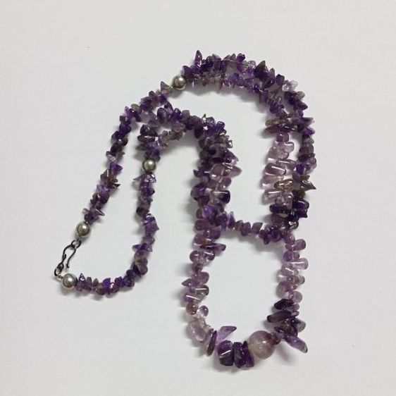 อื่นๆ สร้อยคอและจี้ สร้อยคอหินแท้ อเมทิสต์สีสวย แฟชั่นดีไซน์