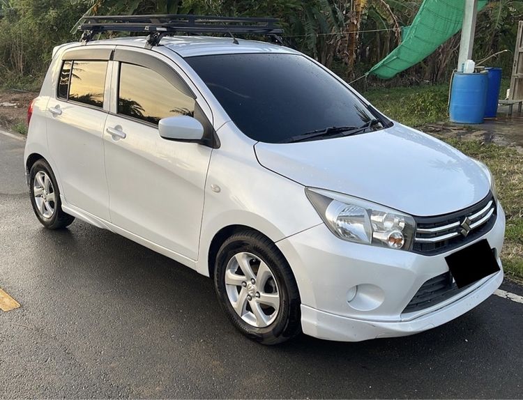 Suzuki Celerio 2014 1.0 GLX Sedan เบนซิน เกียร์อัตโนมัติ ขาว รูปที่ 2
