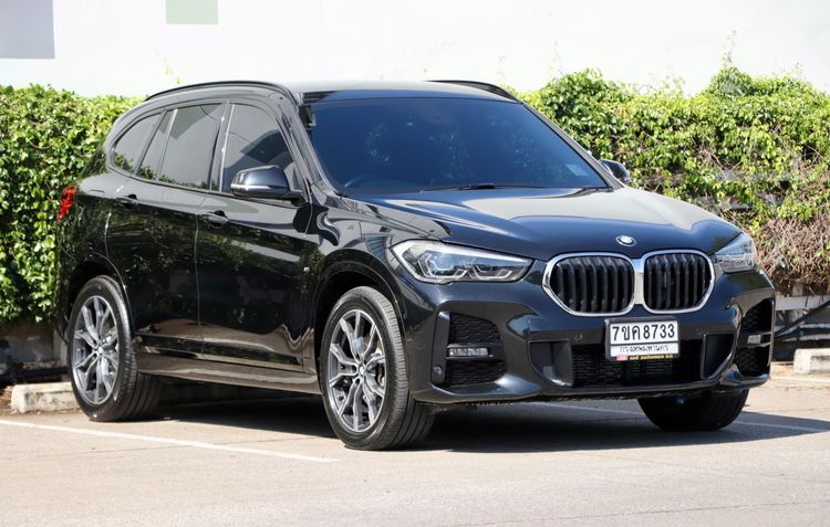 BMW X1 2021 2.0 sDrive20d M Sport Utility-car ดีเซล ไม่ติดแก๊ส เกียร์อัตโนมัติ ดำ