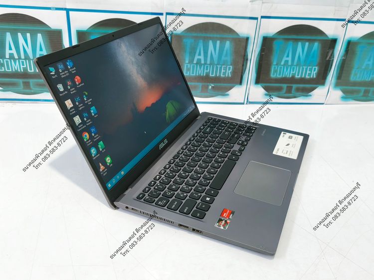 โน๊ตบุคเล่นเกมส์มือสอง Asus AMD Ryzen3-3250U Ram4GB SSD512GB รูปที่ 3
