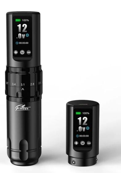 เครื่องสัก EZ Filter X30 แบตเตอรี่2ก้อน มือ2