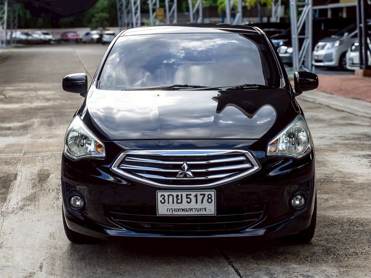 รถ Mitsubishi Attrage 1.2 GLX สี ดำ