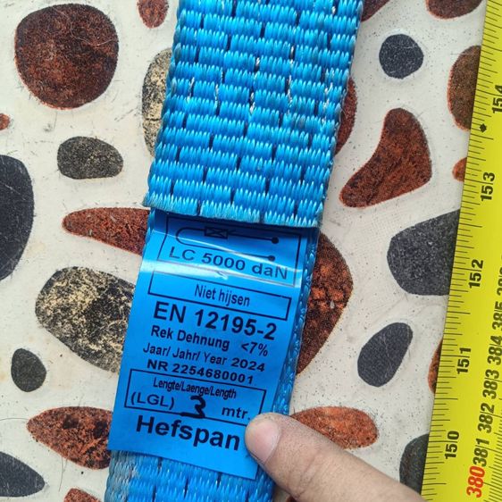 สายรัดของรถบรรทุก  6 ตัน  กว้าง 2นิ้ว x ยาว 4 เมตร รูปที่ 6