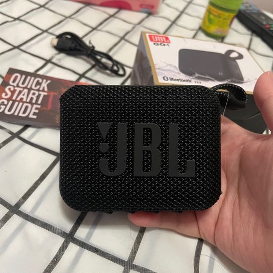 ลำโพงบลูทูธ JBL go4 มือ1 พร้อมกล่อง ซื้อมา 1700 ขายต่อ 450 พร้อมกล่อง