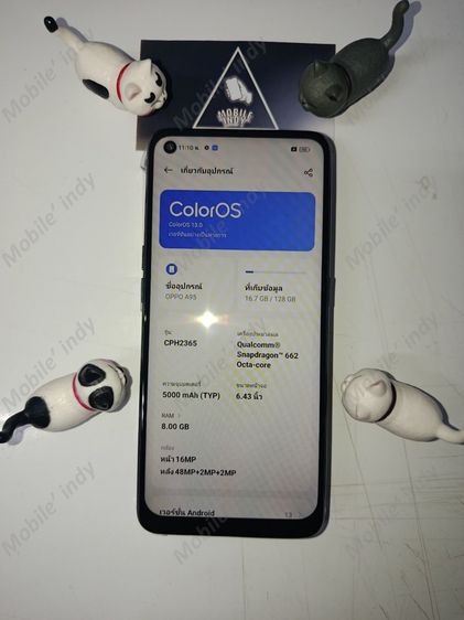 🎉 OPPO A95 (CPH2365) 8+8-128 สี ดำ 🎉