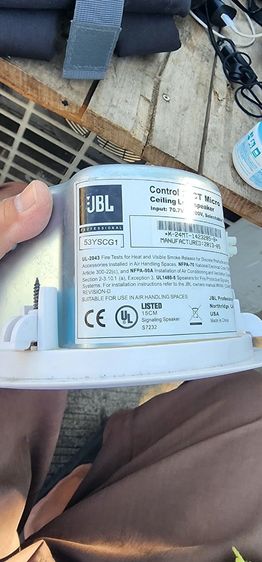 ขาย ลำโพง JBL แบบฝัง ใต้ฝ้า ราคาต่อ 1 ตัว รูปที่ 4
