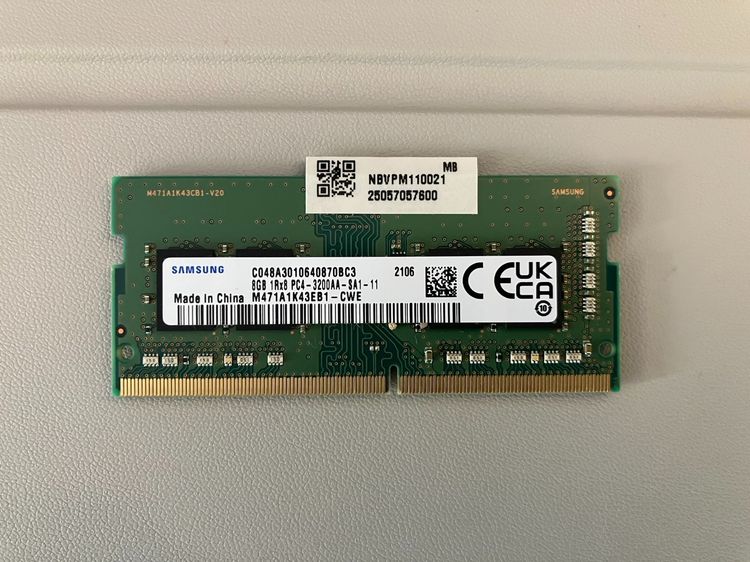 Ram Notebook 8GB ddr4 bus3200