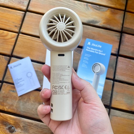 พัดลมพกพา Jisulife ของแท้  รูปที่ 3