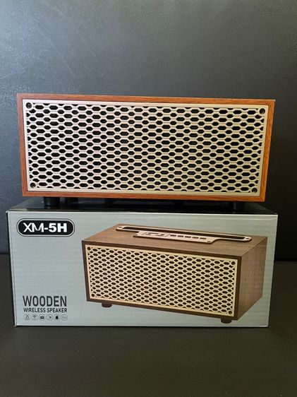 ลำโพงบลูทูธ ลายวินเทจ