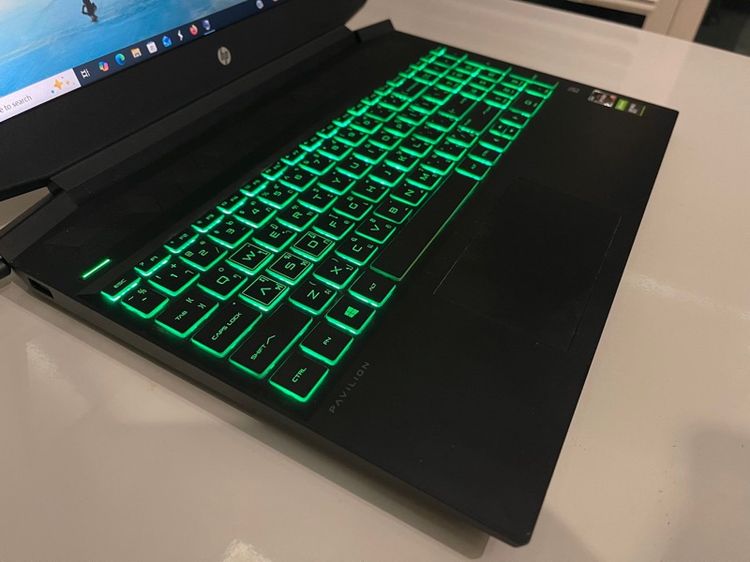HP Pavilion Gaming 15 laptop โน๊ตบุ๊กเกมมิ่งเเรง ๆ สวย ๆ สภาพเหมือนของใหม่ เจ้าของใช้งานน้อยมาก รูปที่ 4