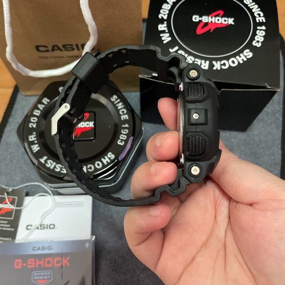 นาฬิกา G-SHOCK ขาย 550 พร้อมกล่องเหล็ก รูปที่ 4
