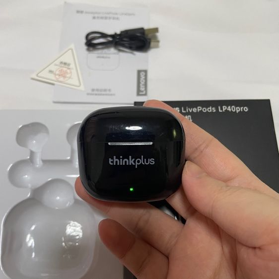 หูฟังบลูทูธ lenovo มือ1 ของแท้ รูปที่ 2