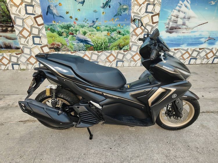 🛵ยังไงก็ขาย AEROX155 ปี 64 เครื่องดี สีสวย สตาร์ทมือ กุญแจรีโมท เบรคABS เล่มชุดโอนครบ+เปลี่ยนถ่ายน้ำมันเครื่องฟรี ส่งฟรี30 ก.ม รูปที่ 3