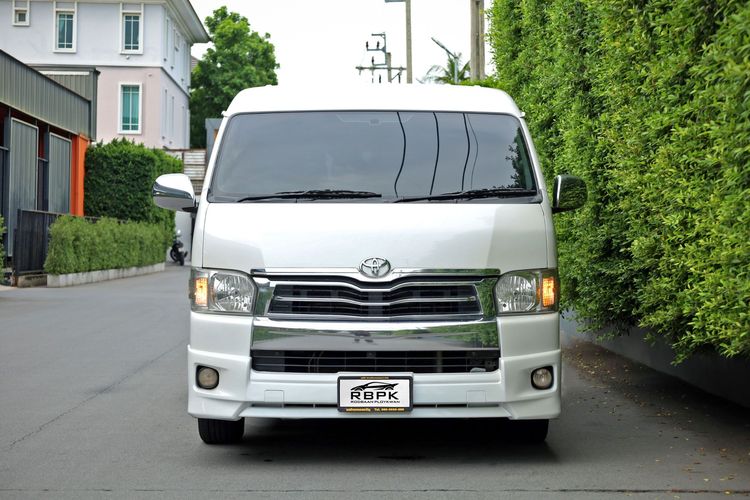 Toyota Ventury 2016 2.7 G Van เบนซิน LPG เกียร์อัตโนมัติ ขาว รูปที่ 3