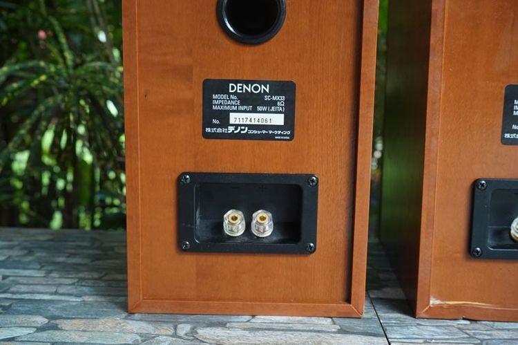 ลำโพงบุคเชลล์ DENON SC-MX33  สวยเสียงดี  รูปที่ 12
