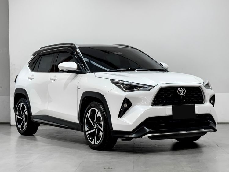 Toyota Yaris Cross 2025 1.5 HEV Premium Luxury Utility-car เบนซิน เกียร์อัตโนมัติ ขาว รูปที่ 3