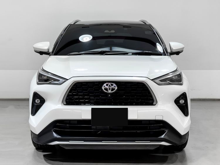 Toyota Yaris Cross 2025 1.5 HEV Premium Luxury Utility-car เบนซิน เกียร์อัตโนมัติ ขาว รูปที่ 2