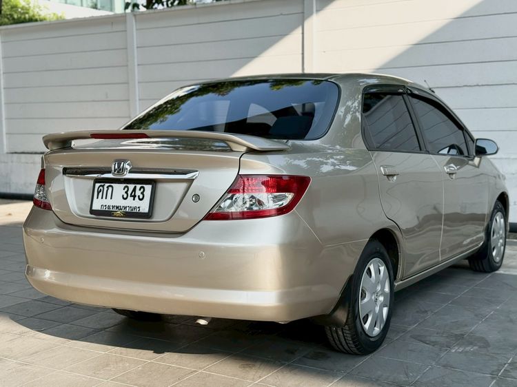 Honda City 2004 1.5 E i-DSi Sedan เบนซิน ไม่ติดแก๊ส เกียร์อัตโนมัติ บรอนซ์ทอง รูปที่ 4
