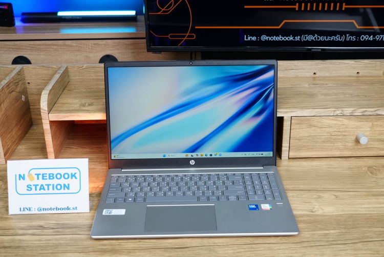 HP 15 IntelCore5-120U Ram16 SSD512 จอ15.6 FHD สเปคใช้งานทั่วไป ราคา 12,990.- พร้อมประกันศูนย์ รูปที่ 2