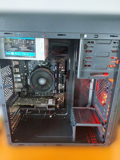 ขายคอมพิวเตอร์  พร้อมใช้  RYZEN 5 4500 RAM 16GB   GT1030 2GB จอ 24นิ้ว 100Hz  ครบชุด รูปที่ 4