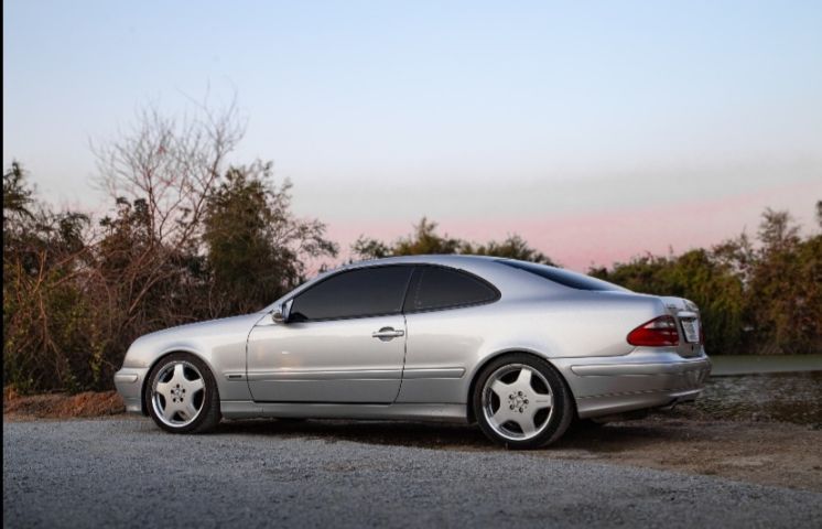 Mercedes-Benz CLK-Class 2001 CLK200 Kompressor Sedan เบนซิน เกียร์อัตโนมัติ บรอนซ์เงิน รูปที่ 4