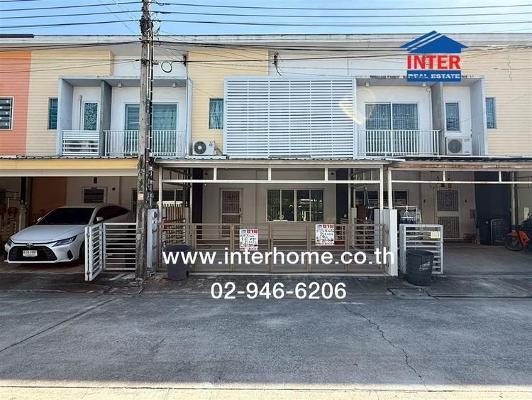 ทาวน์เฮ้าส์ 2 ชั้น 21.4 ตร.ว. หมู่บ้านเดอะคอนเนค 15 อ่อนนุช ใกล้แอร์พอร์ทลิ้งค์ด่านทับช้าง ซอยเฉลิมพระเกียรติร9 ซอย87 