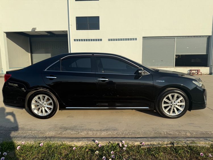 Toyota Camry 2012 2.5 Hybrid Sedan ไฮบริด ไม่ติดแก๊ส เกียร์อัตโนมัติ ดำ รูปที่ 2