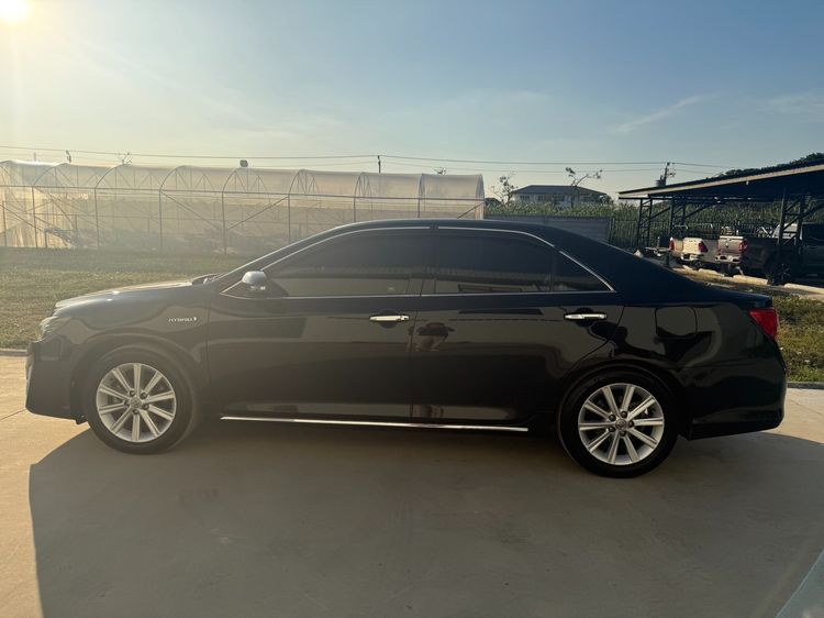 Toyota Camry 2012 2.5 Hybrid Sedan ไฮบริด ไม่ติดแก๊ส เกียร์อัตโนมัติ ดำ รูปที่ 3
