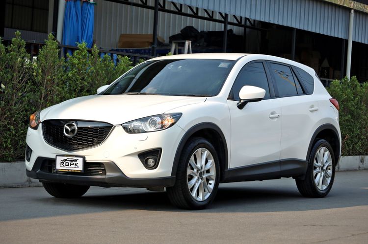 Mazda CX-5 2015 2.2 XDL 4WD Utility-car ดีเซล ไม่ติดแก๊ส เกียร์อัตโนมัติ ขาว